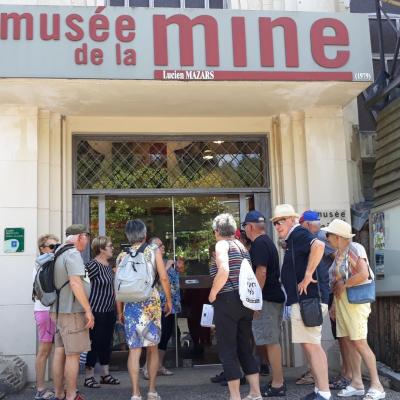 Visite de la Mine à Aubin